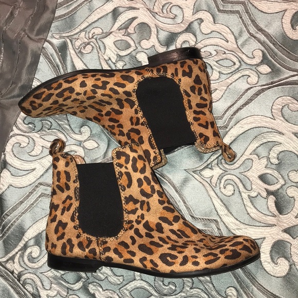 Leopard ankle boots - Picture 3 of 3